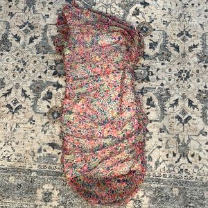 Amanda Uprichard one shoulder floral dress